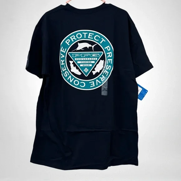 Columbia PFG Conserve,Protect, Reserve T-Shirt Men’s Sz XL Brand New! - Picture 1 of 4